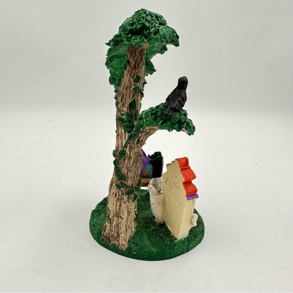 Vintage Halloween Town Frankenstein’s monster Spooky Tree Swing Figurine - Picture 8 of 9